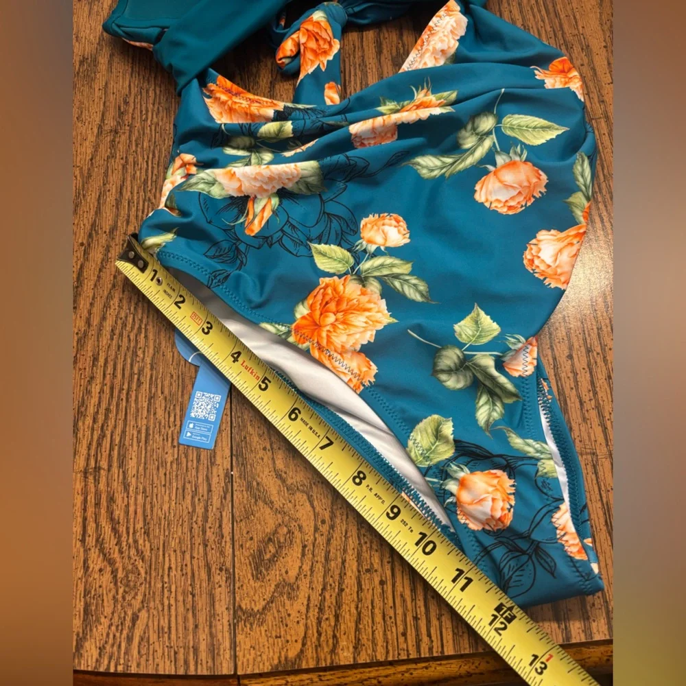 NWT Cupshe women’s one piece swim halter with underwire Large - Picture 13 of 13